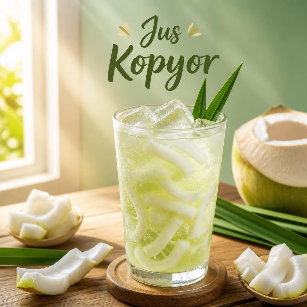 Jus Kopyor dari Sate Khas Senayan